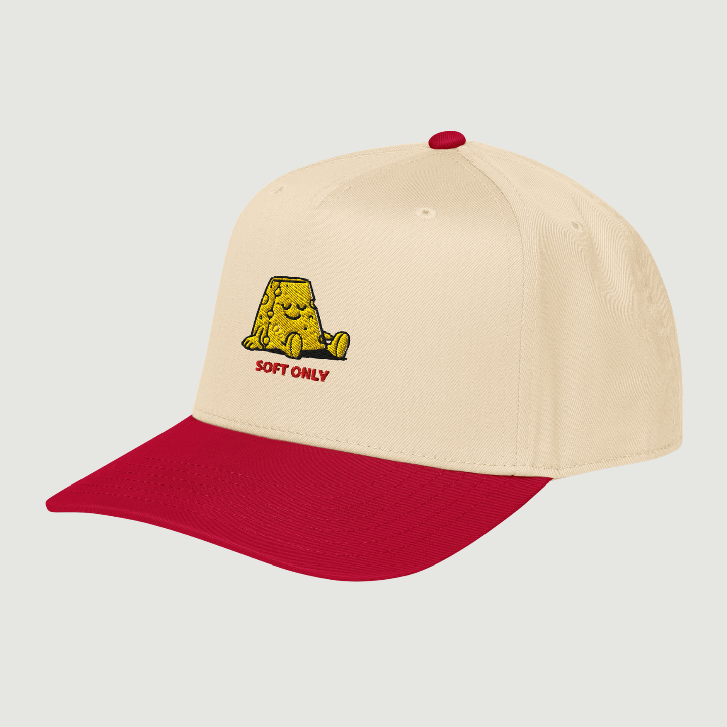 SOFT ONLY CHEESE - RED CASQUETTE