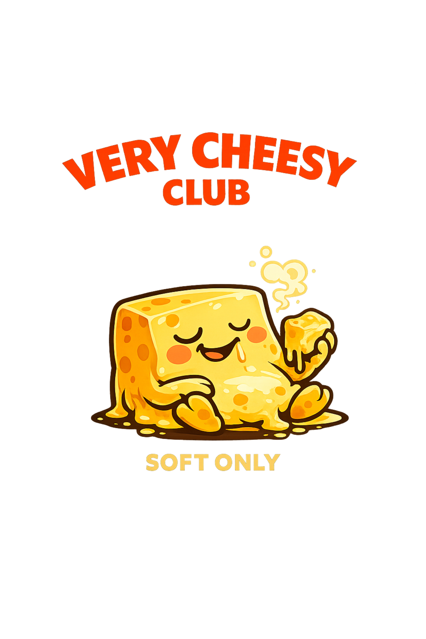 SOFT CHEESE - WHITE TEE