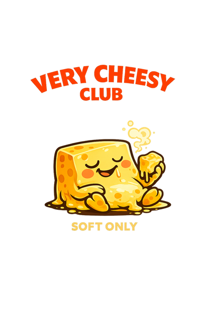 T-shirt Soft Cheese blanc porté en situation