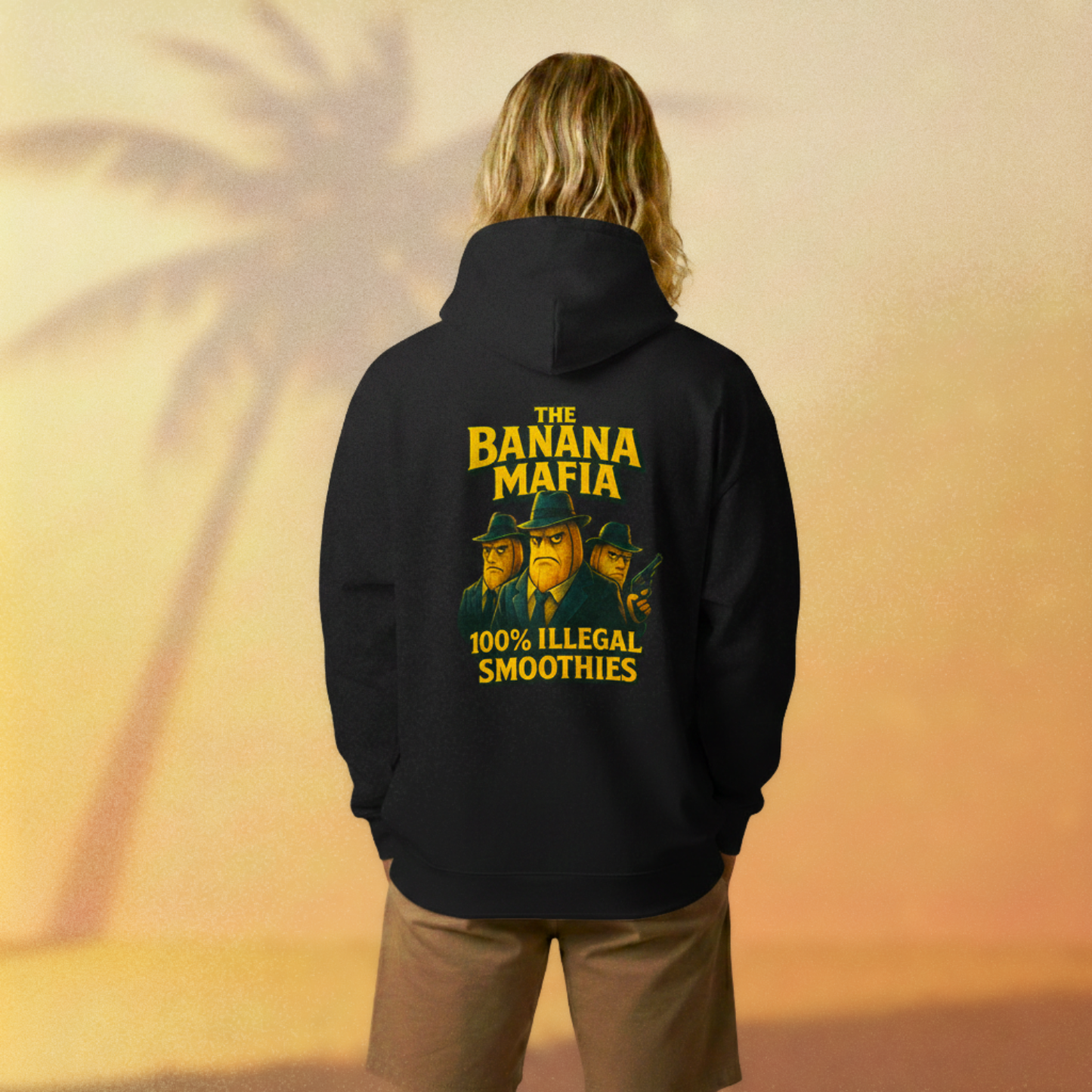 THE BANANA MAFIA - BLACK HOODIE