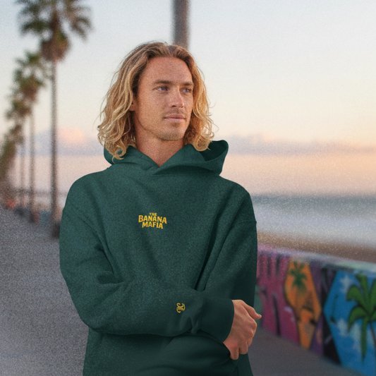 THE BANANA MAFIA - GREEN OVERSIZE HOODIE