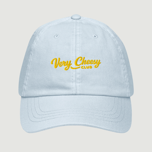 VERY CHEESY CLUB - PASTEL BLUE CASQUETTE