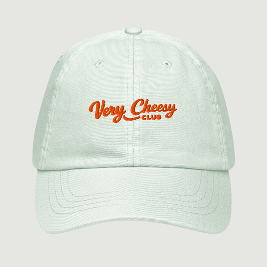 VERY CHEESY CLUB - PASTEL MINT CASQUETTE