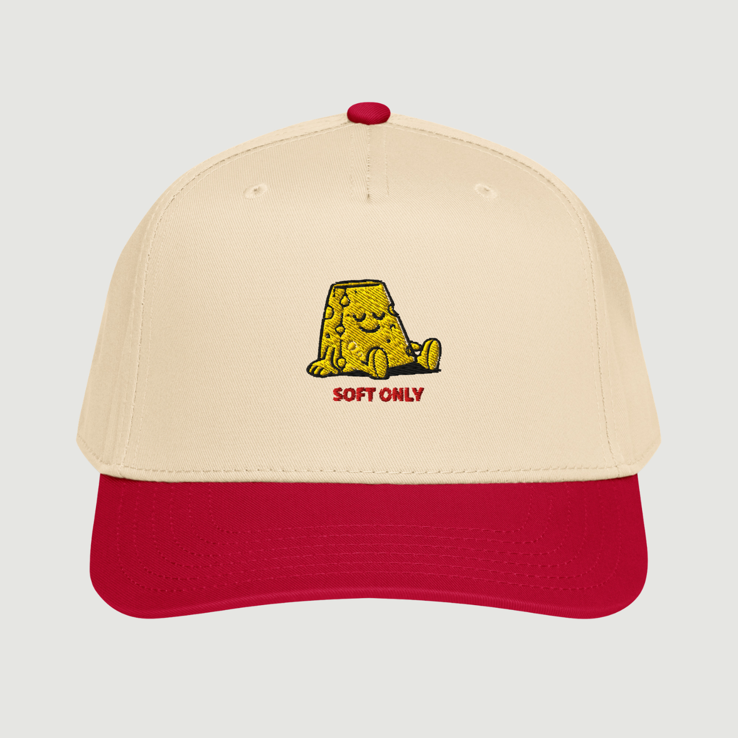 SOFT ONLY CHEESE - RED CASQUETTE
