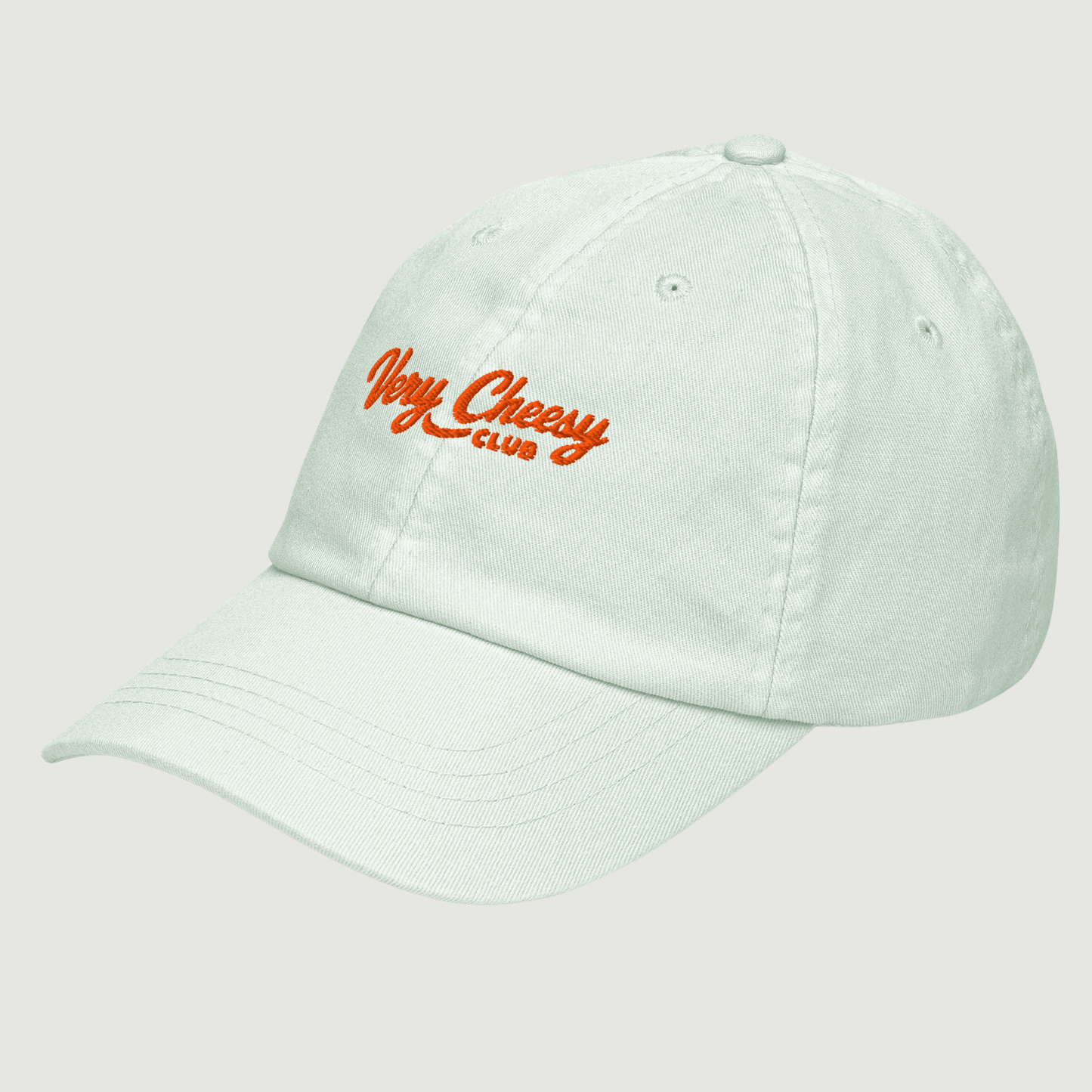 VERY CHEESY CLUB - PASTEL MINT CASQUETTE