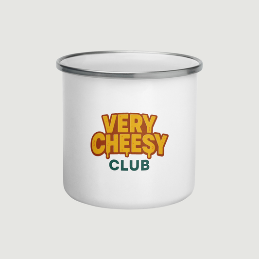 VERY CHEESY CLUB - MUG EMAILLE