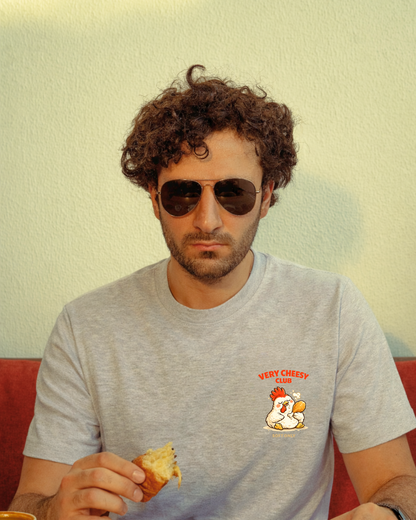 T-shirt Soft Cocotte gris porté en situation