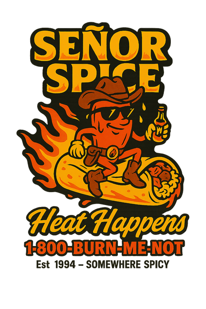 Illustration originale Señor Spice par Very Cheesy