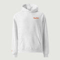 VERY CHEESY CLUB - WHITE OVERSIZE HOODIE