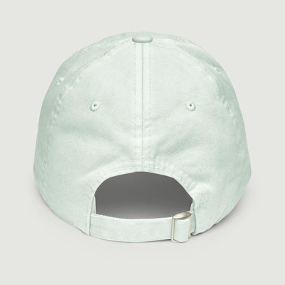 Casquette Very Cheesy Club vert menthe, vue de dos