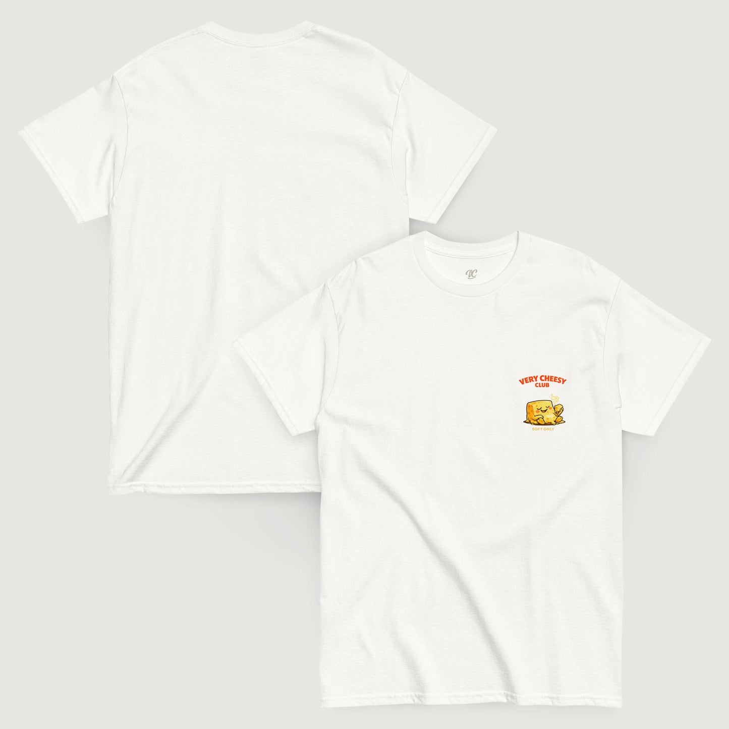 SOFT CHEESE - WHITE TEE