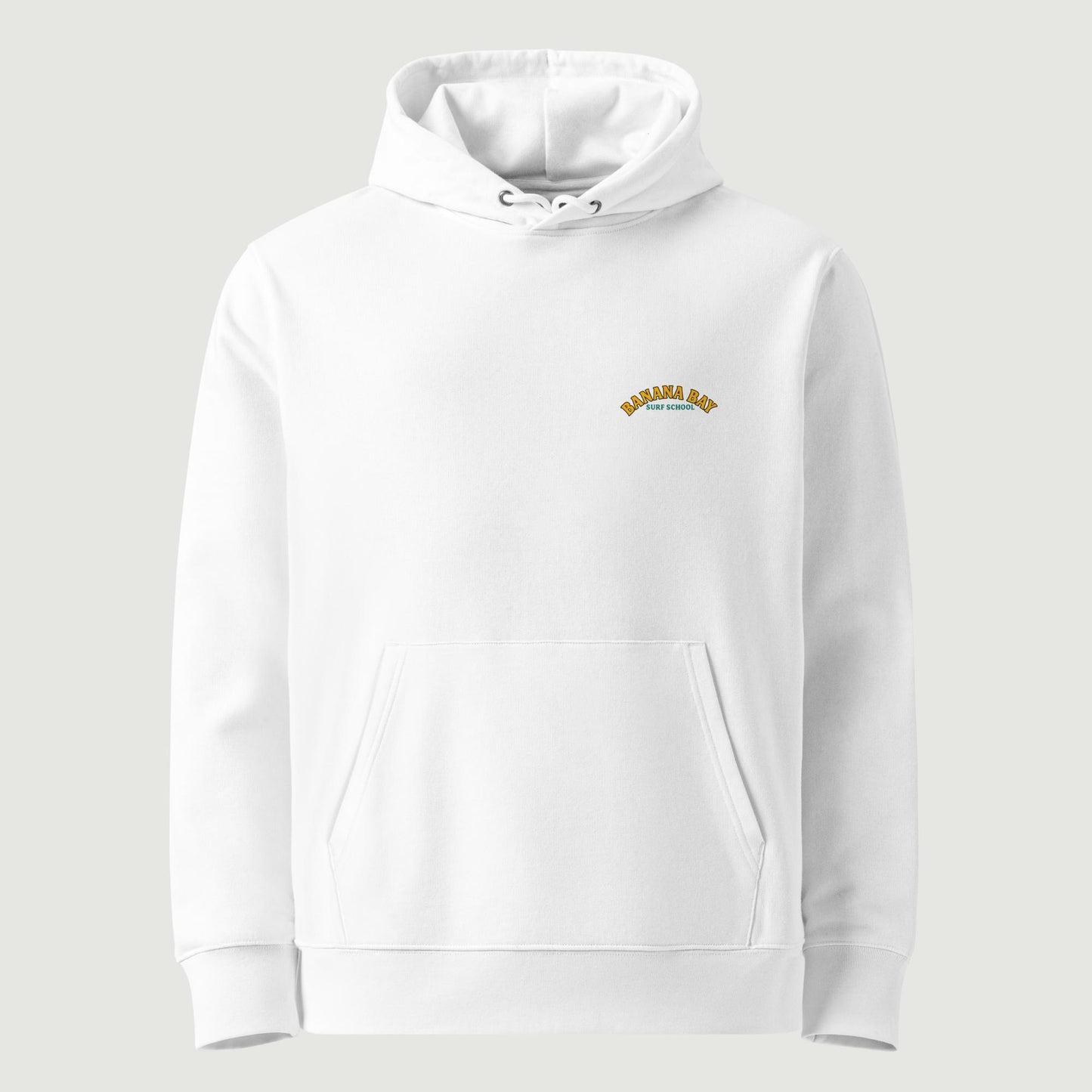BANANA BAY - WHITE HOODIE